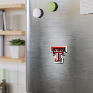 Texas Tech University Die-Cut Magnets zdjęcie 9