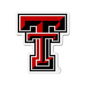 Texas Tech University Die-Cut Magnets zdjęcie 4