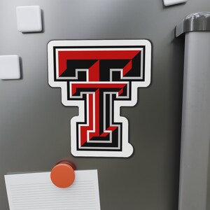 Texas Tech University Die-Cut Magnets zdjęcie 6