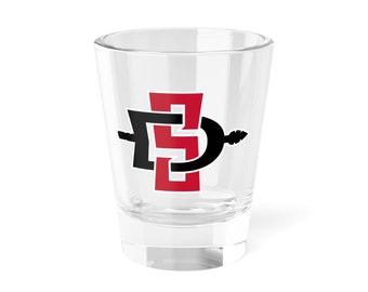 San Diego State University (SDSU) Shot Glass, 1.5oz