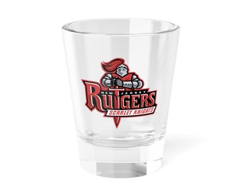 Rutgers University Shot Glass, 1.5oz