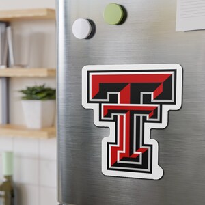 Texas Tech University Die-Cut Magnets zdjęcie 7