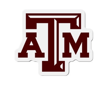 Texas A&M University Die-Cut Magnets