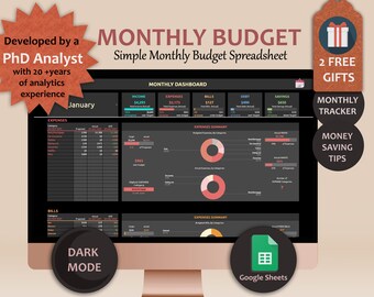 Budget Planner Google Sheets Monthly Budget Spreadsheet Excel Paycheck Budget Template Budgeting by Paycheck Expense Tracker Simple Budget