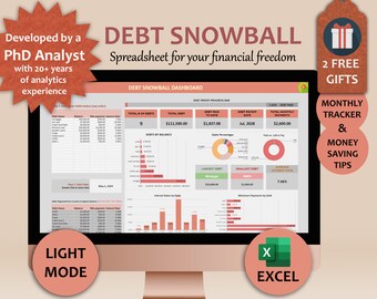 Debt Payoff Snowball Debt Snowball Payoff Tracker Excel Debt Snowball Calculator Student Loan Payoff Mortgage Debt Payoff