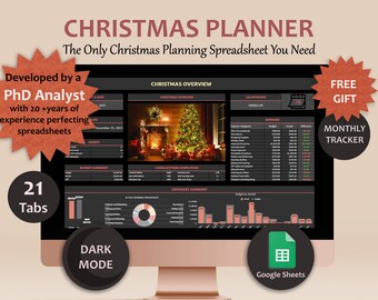 Christmas Planner Digital Christmas Holiday Planner Christmas Gift Planner Christmas Shopping Organizer Holiday Planner Christmas Budget