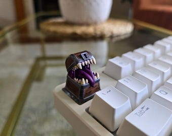 Mimic Chest Keycap - Hand Painted Cute Keycap Designs, Cherry MX