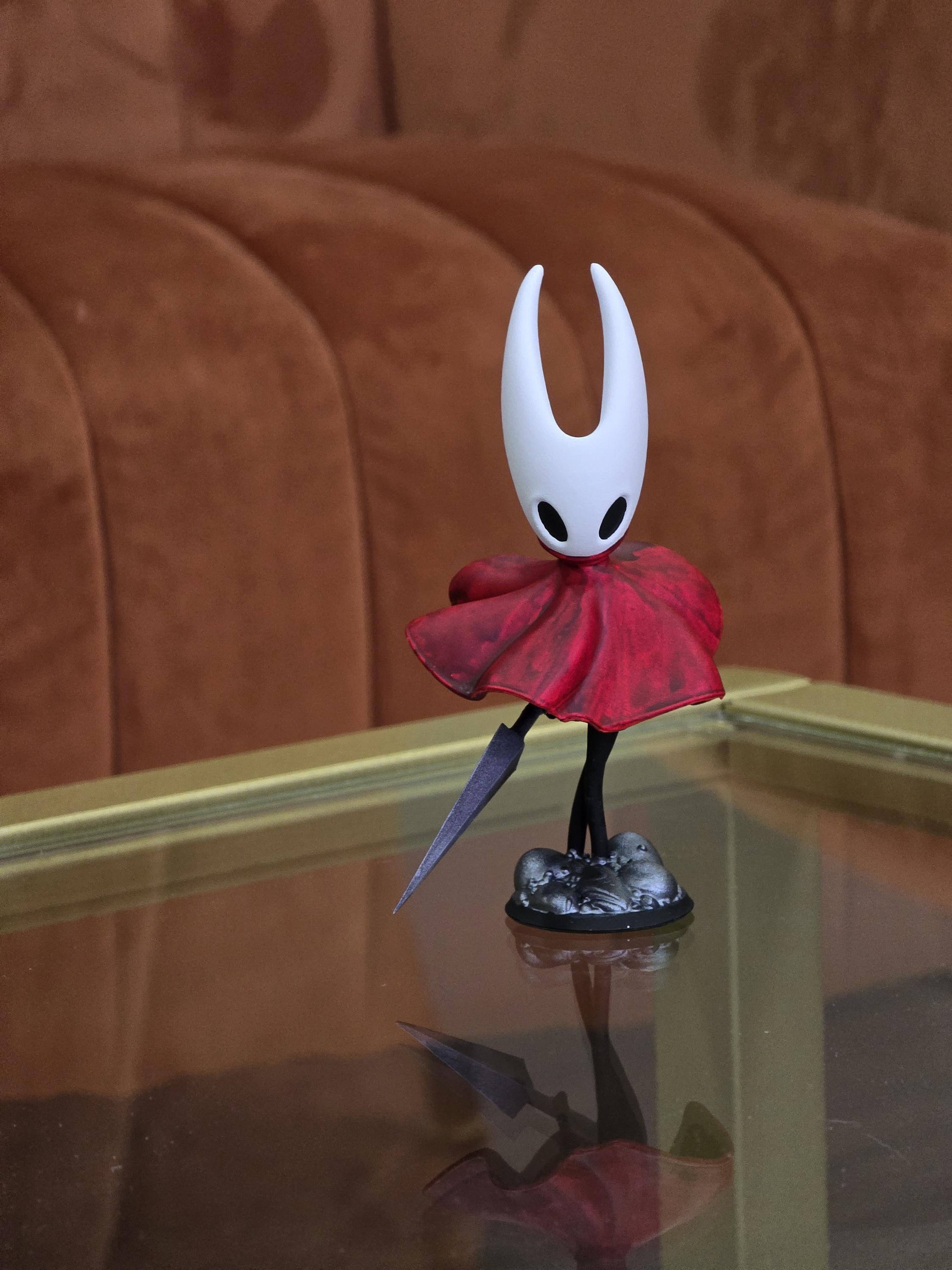 Hand Painted Hollow Knight Silksong Hornet Figure – Fan Art Resin Model ...