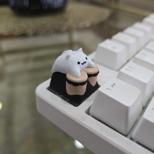 Bongo Cat Keycap - Etsy