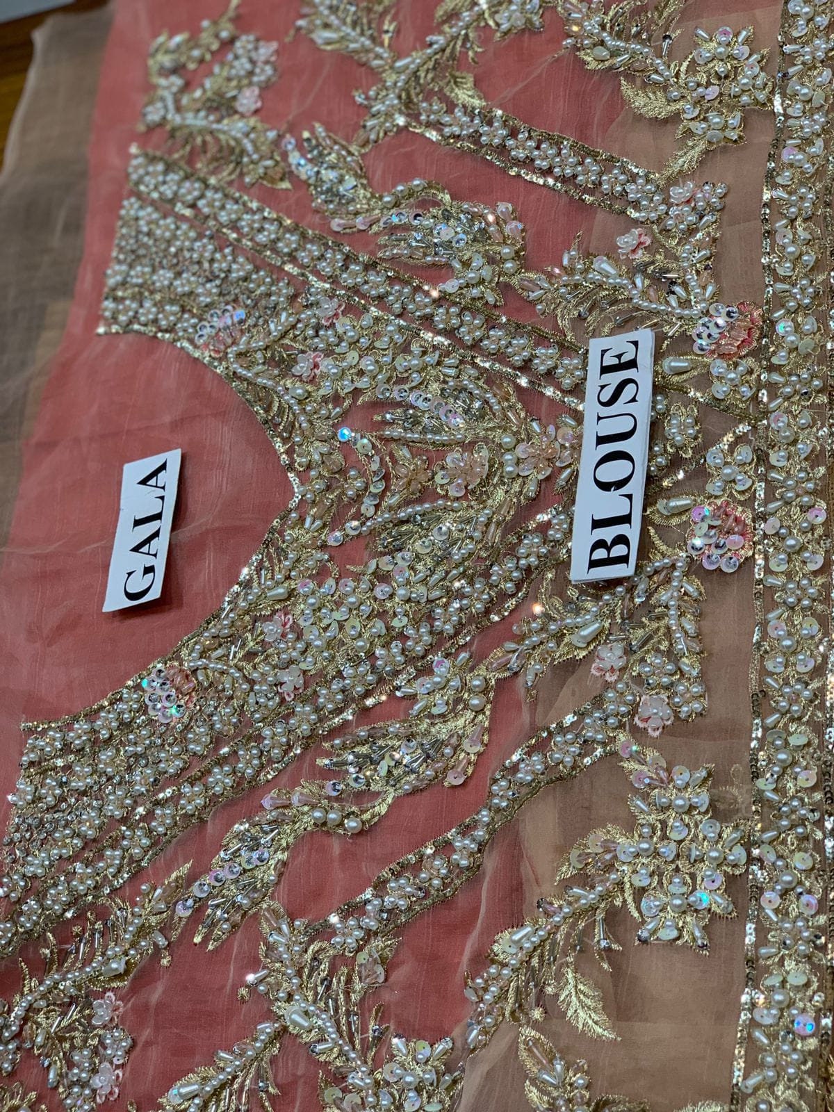 Pakistani Wedding Dress Peach Nikkah Lehnga Maxi Collection Embroidery