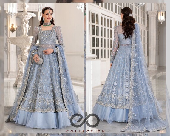 Shalwar Kameez Dupatta Ready Made Latest Trendy Dress Pakistani Bridal Suit  Soft | eBay