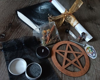 Kit de hechizos de PROTECCIÓN, Hechizos, Magia, Brujería, Prácticas espirituales, Kit de suministros de protección, Suministros de brujas, Magia de protección, Wicca