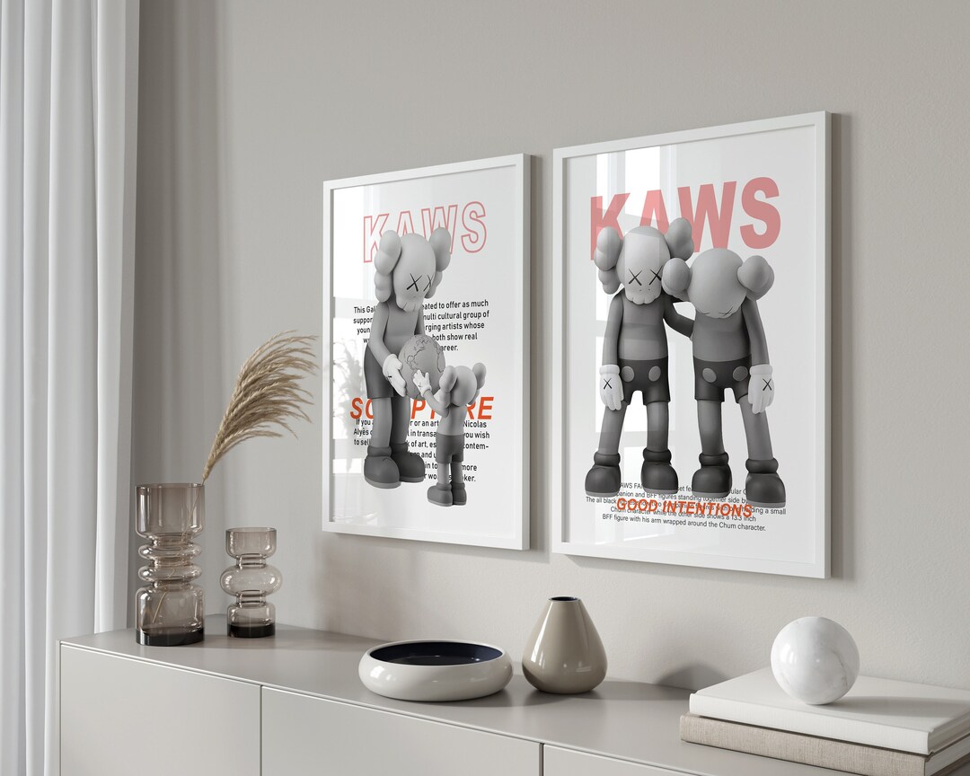 Hypebeast Printable Wall Art Set, Hypebeast Home Decor, Hypebeast Toys Poster, Hypebeast Figure