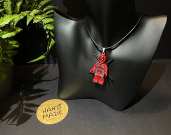 Marvel’s Deadpool minifigure necklace