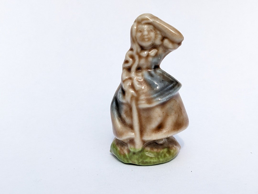 Little Bo Peep Red Rose Wade Figurine Etsy