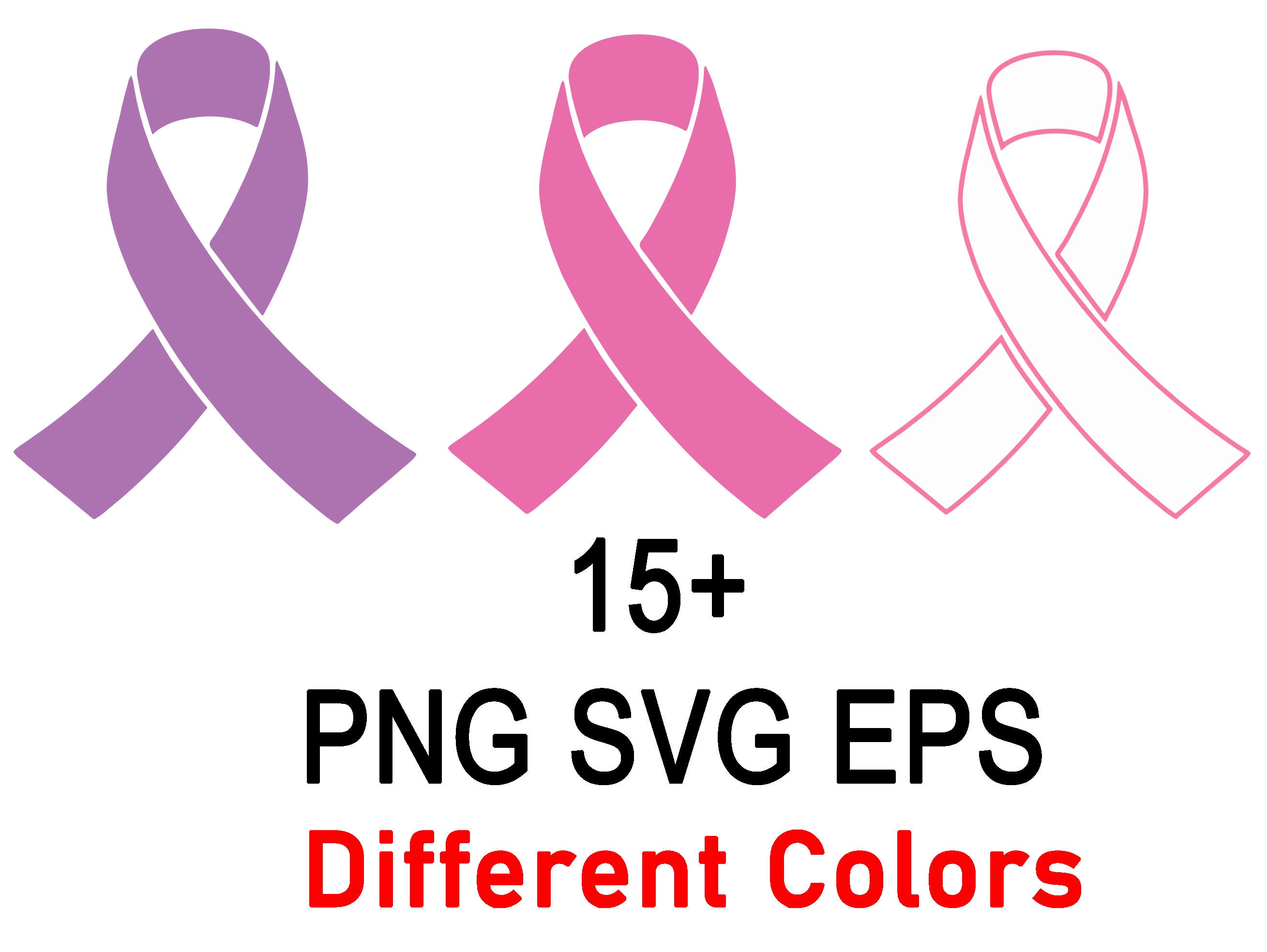 Awareness Ribbon Svg, Ribbon Vector, Cancer Awareness Ribbon Png, Pink