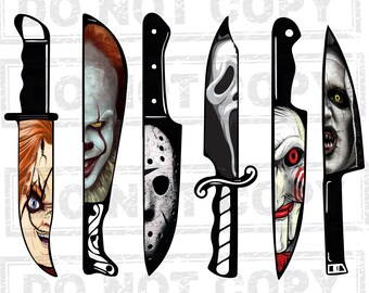 Horror Movie Knife PNG & Horror Knife PNG , Horror Movie Characters PNG Horror Knife Png Horror Friends png Instant Download Digital File