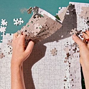 Incomplete White Puzzle