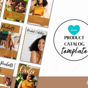 Editable Product Catalogue Lookbook for Designers Jewelry Fashion Attire Catalog Outfit Launch Clothing Line Beauty 2024