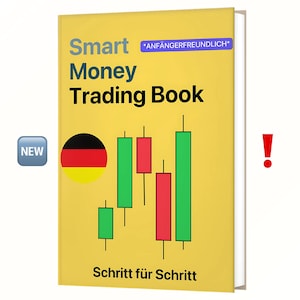 Guide simple du trading SMC et ICT PDF | allemand | Commerce leicht gemacht | Imprimable | Livre de trading simple | Forex, Crypto, Bitcoin, Carnet d'actions