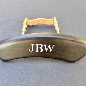 Custom inlay Voight mandolin armrest