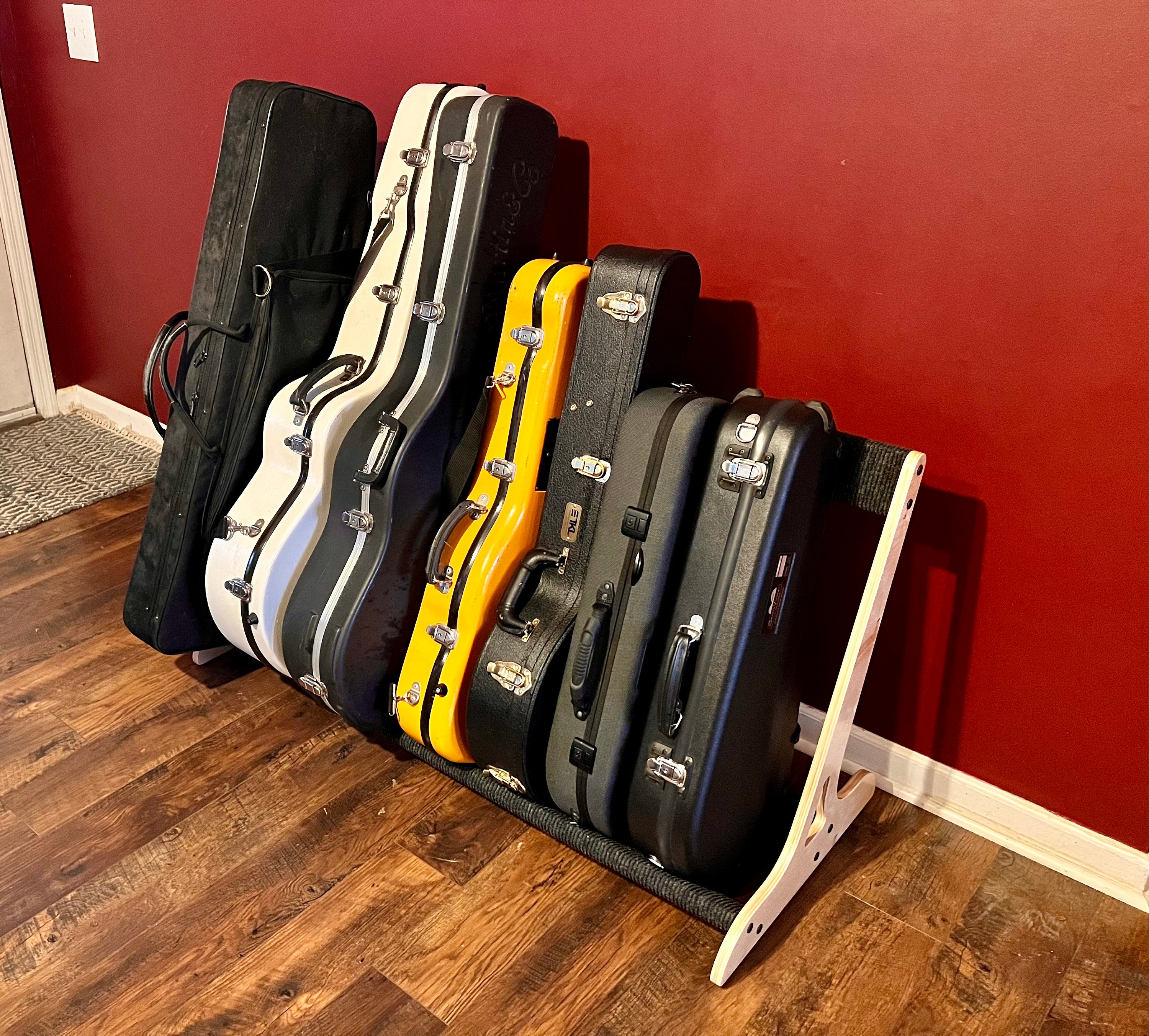 Premium Instrument Case Stand for Guitar, Violin, Mandolin, Banjo ...