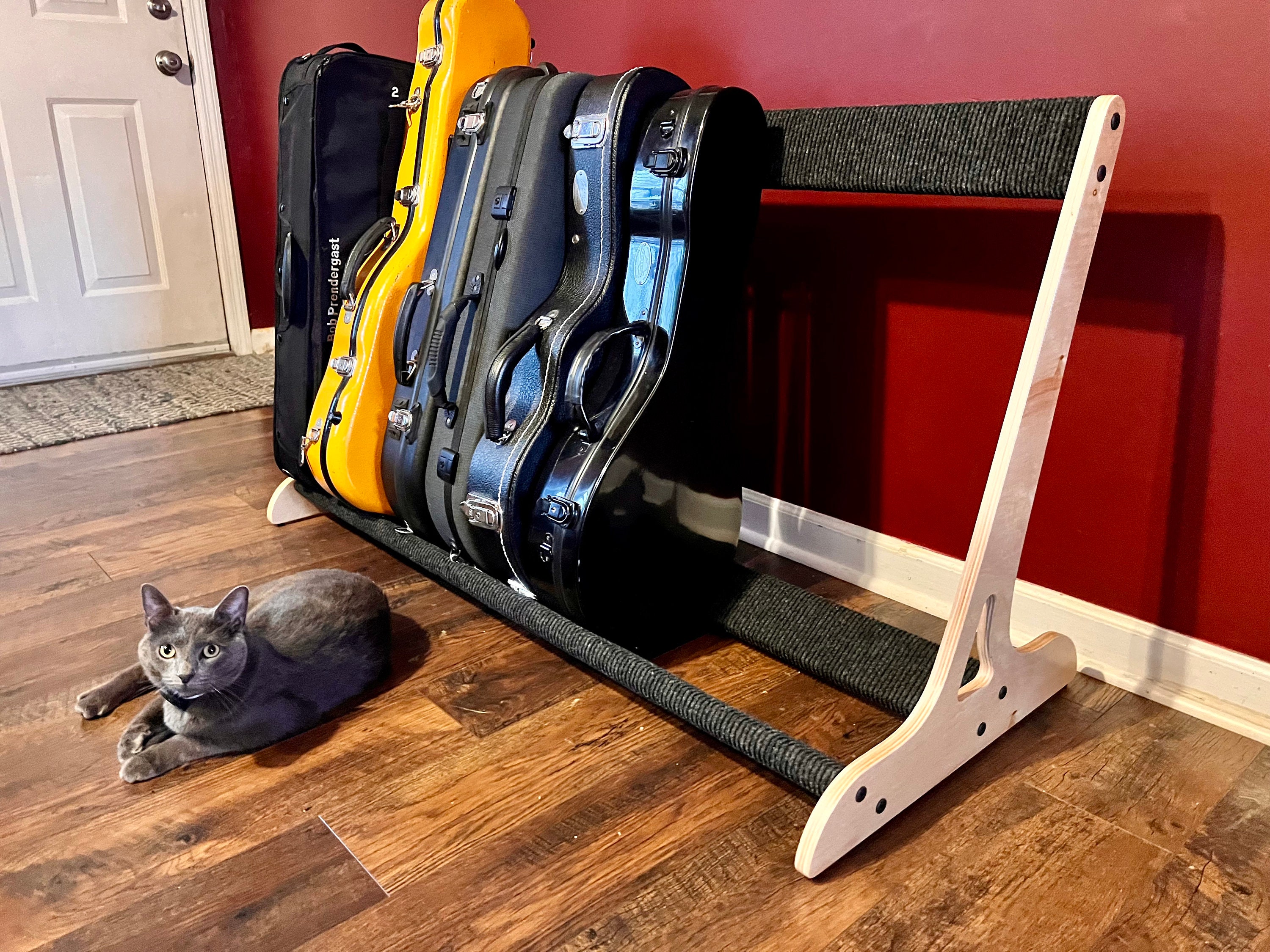 Premium Instrument Case Stand for Guitar, Violin, Mandolin, Banjo ...