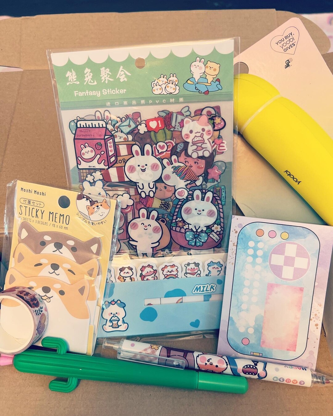 Cute Kawaii Stationery Set Stationery for Girls Kawaii Etsy