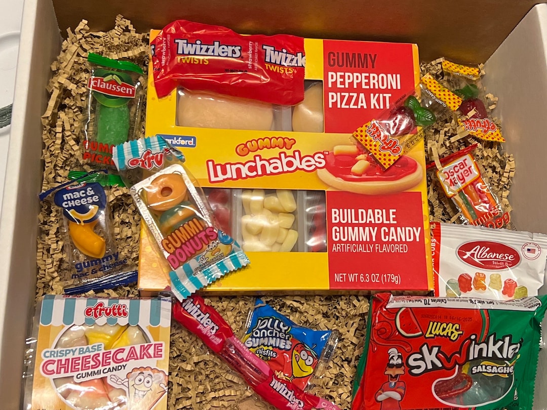 Gummy Candy Box Candy Box Lunchables Candy Gummy Candy Candy for Kids