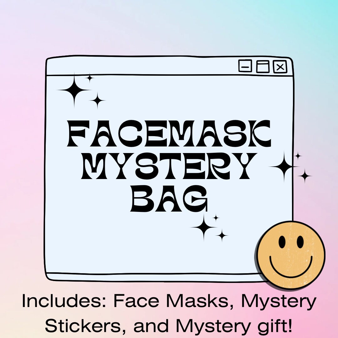 Beauty Face Masks Multipack Face Mask Skin Care Mystery Etsy