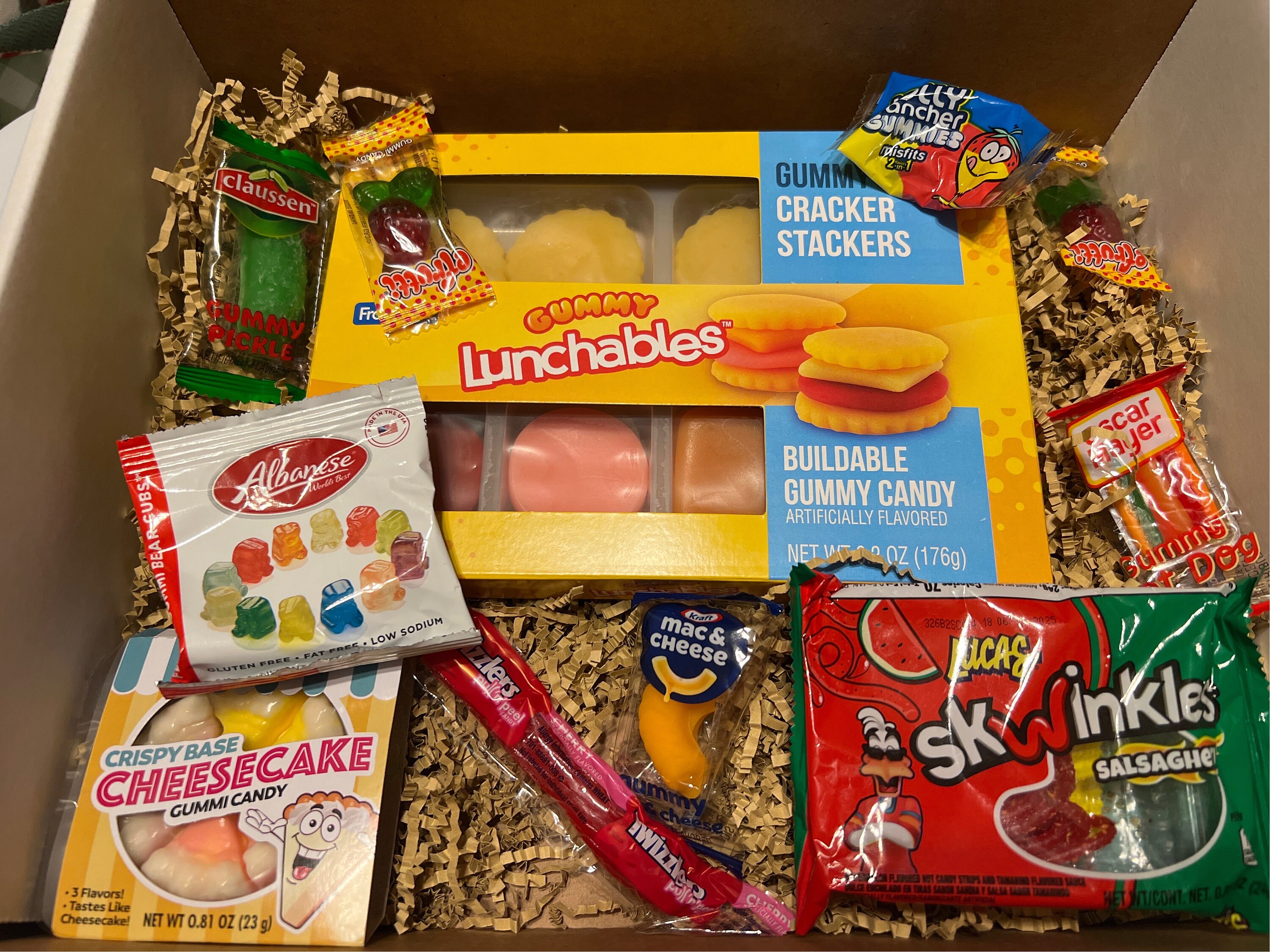 Gummy Candy Box Candy Box Lunchables Candy Gummy Candy Candy for Kids Silly Candy Candy for Her