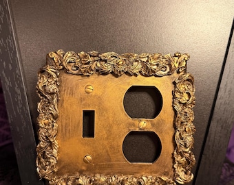 Cubiertas personalizadas hechas a mano para enchufes e interruptores de luz.