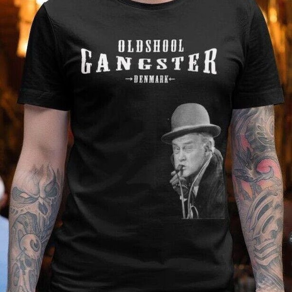 Gangster Egon Olsen Gang Dänemark T-Shirt, Old School Gangster Filmserie T-Shirt, Dänemark Oldschool Gangster Outfit B13