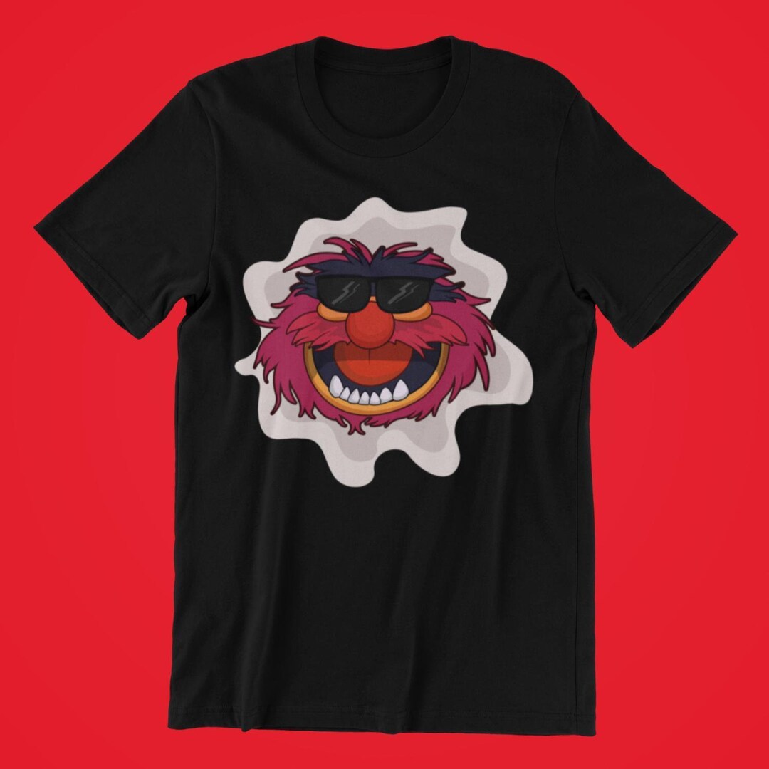Party Animal Muppets T-Shirt – Unisex, Short Sleeve, Cotton Jersey, Sizes S-5XL