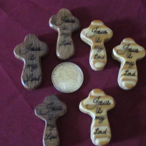Cruces cristianas de bolsillo