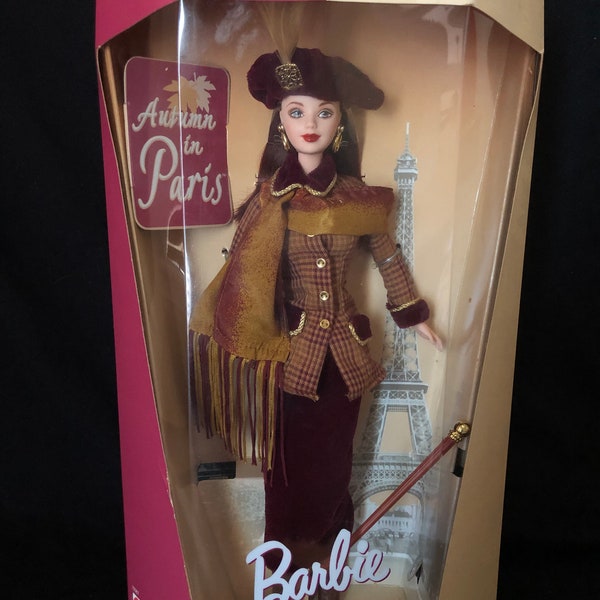 Poupée Barbie Automne à Paris 1997 Par Mattel – Édition Vintage, état D'occasion