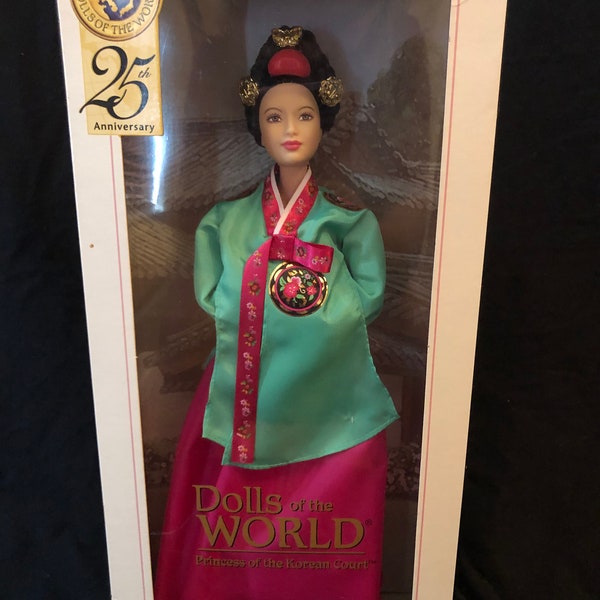 BARBIE Korean Court - Dolls of the World 25th Anniversary - NRFB