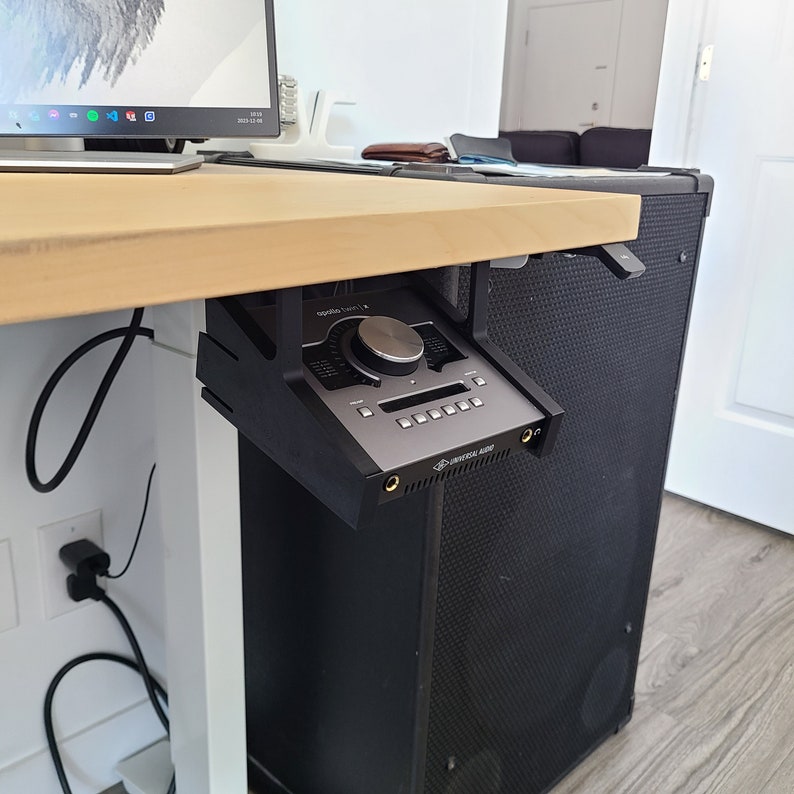 Apollo Twin and Apollo X4 Under-desk Mount With Screws and Drill Guide ...