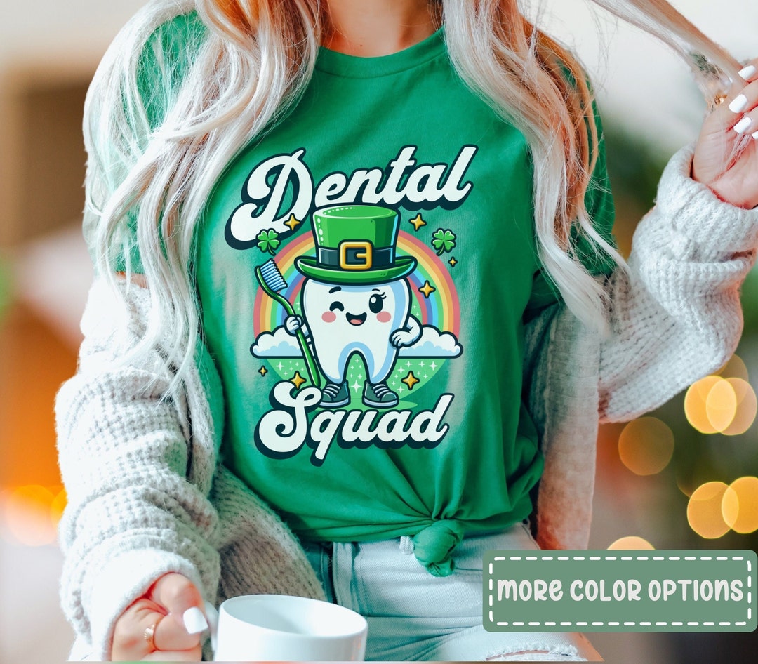 funny dentist st patricks day shirts