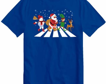 Silk Road Tees Uomo Babbo Natale Divertente Di Natale T-Shirt - Foto 7