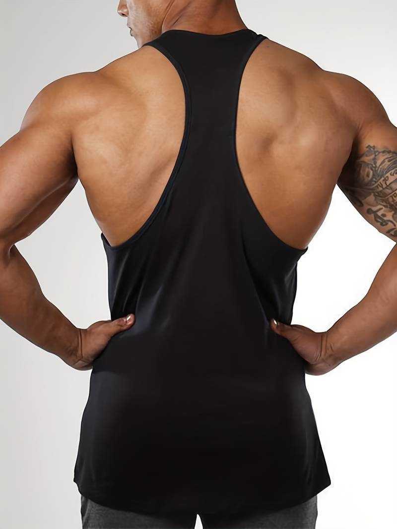 Spartan Warrior Helmet Shield Men Gym Bodybuilding Weightlifting Tank