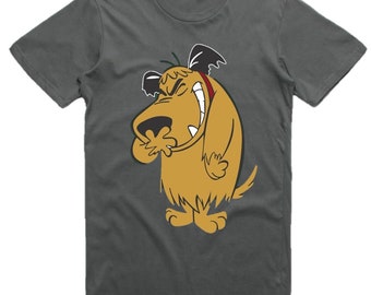 Muttley Hund T-Shirt Vintage Retro TV Serie Muttley lustige Cartoons T-Shirt Top