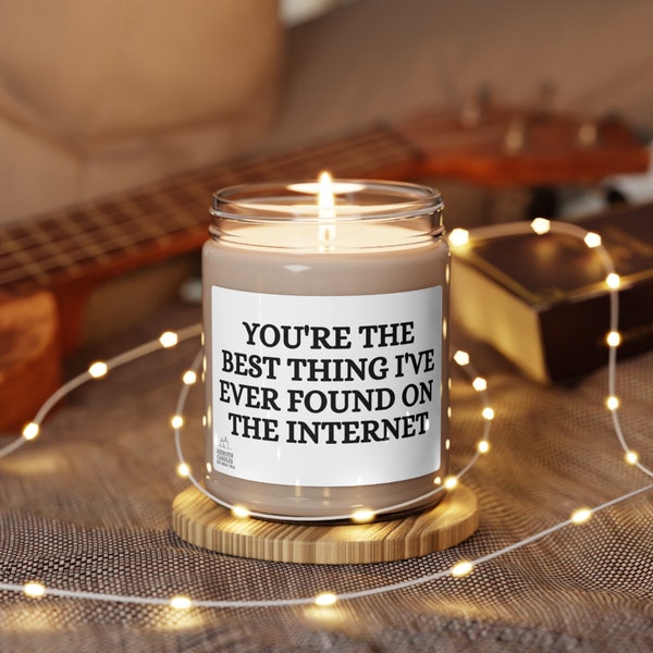 Acrylschild 'Du Bist Das Beste, Was Ich Je Im Internet Gefunden Habe' – Lustiges Geschenk Für Partner & Online-Dating