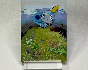 sobble pokemon card Sobble SV025/SV122 Pokemon TCG Shining Fates Shiny Vault NM