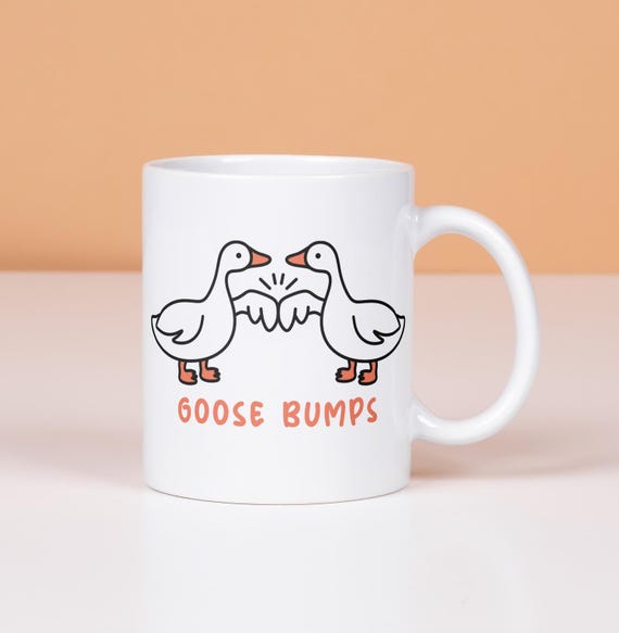 Silly Goose Mug: Vintage 90s Nostalgia Ceramic Coffee Mug