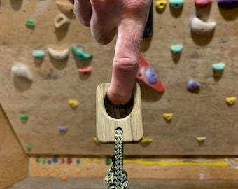 Climbing Mono Trainer: Hangboard Strength Training (18mm Edge)