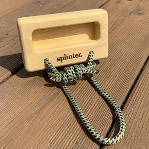Splinter Rope Ultra Portable Climbing Hangboard - One Edge - Etsy