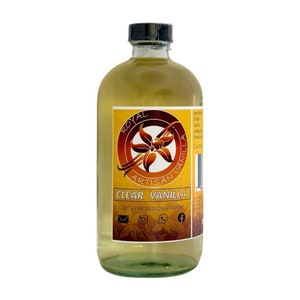 Royal Artisan Vanilla Pure Clear Vanilla  16 oz / 473. 17 ml Special for Baking