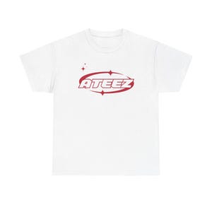 Camiseta Ateez Kpop, Hongjoong, Seonghwa, Yunho, Yeosang, San, Mingi, Wooyoung, Jongho, Ateez Merch, Atiny, Ateez Work, Ateez, camisa Atiny