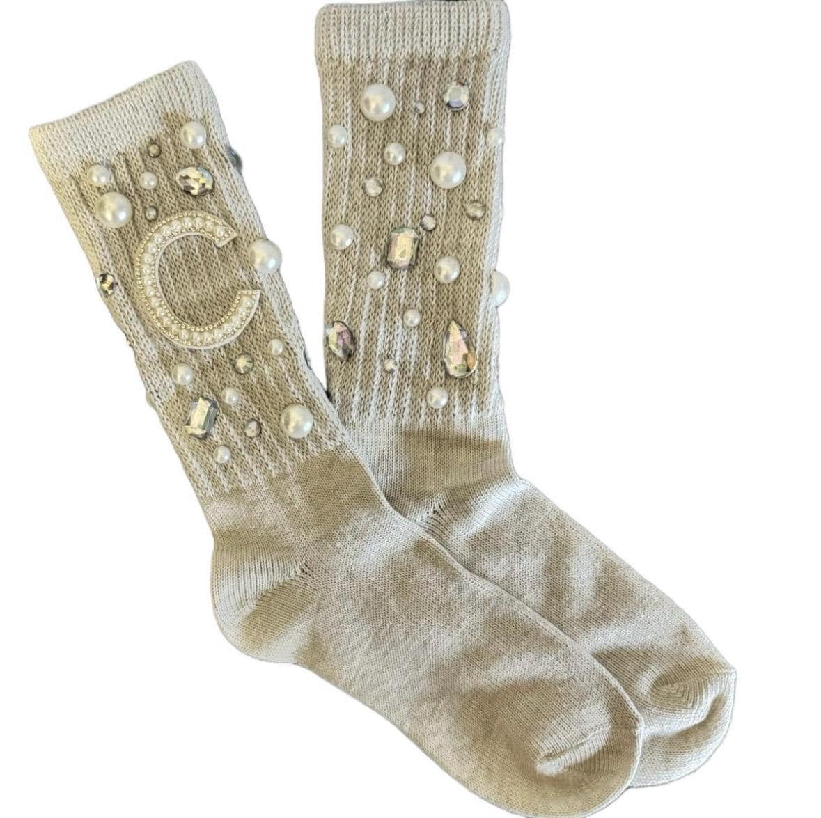 ヘアアクセサリー VALENTINO IVORY STRETCH MOHAIR BLEND SOCKS VALENTINO GARAVANI | MOHAIR SOCKS